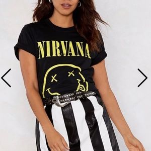 Nasty Gal Nirvana Tee